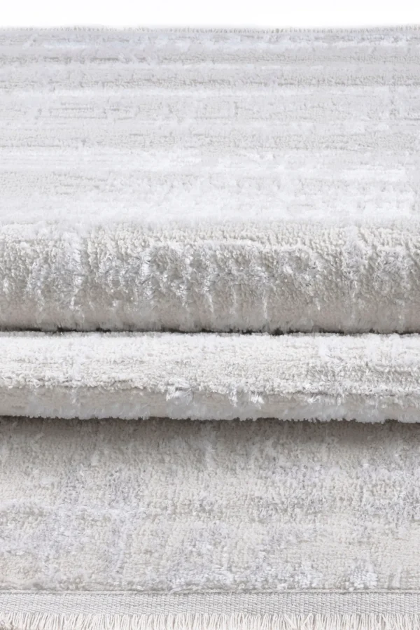 Soft Snowflake Textured Rug - Image 5