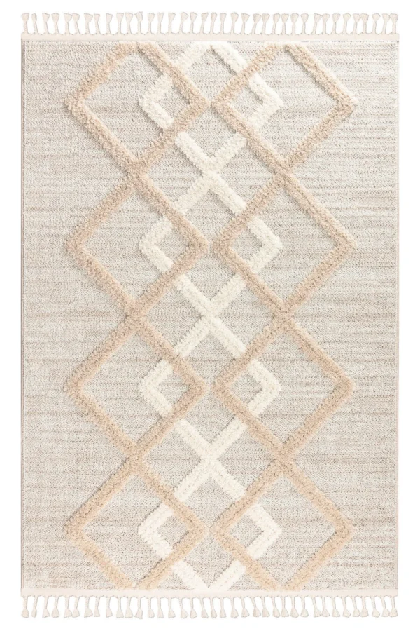 Boho Diamond Tassel Rug - Image 6